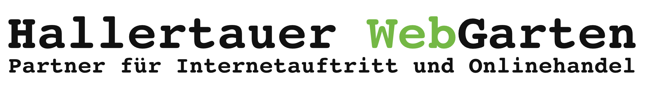 Hallertauer WebGarten Logo