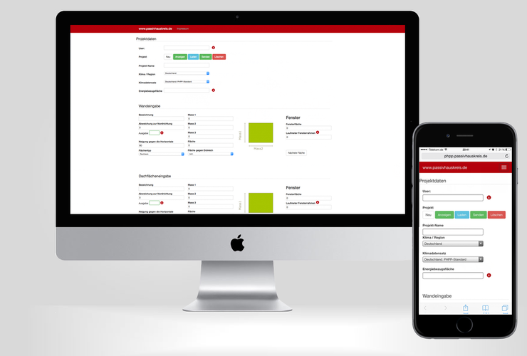 Passivhauskreis Rosenheim Traunstein e.V. startet Webapp zur Berechnung von Passivhäusern