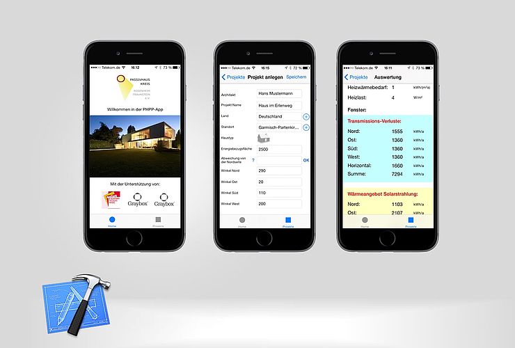 Passivhauskreis veröffentlicht iOS App zur Erstellung einer Energiebilanz mit dem Passivhaus Projektierung-Paket