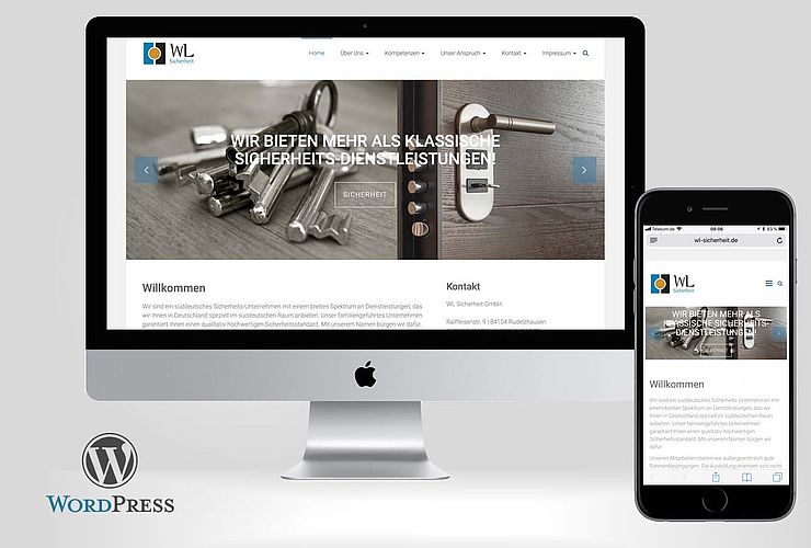 WL Sicherheit relauncht auf Basis von WordPress