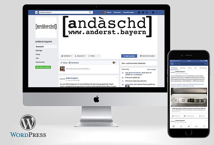 Reiseblog anderst.bayern goes Social Media